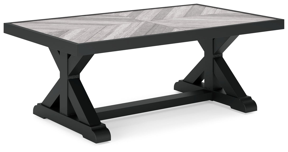Beachcroft - Mesa de centro rectangular