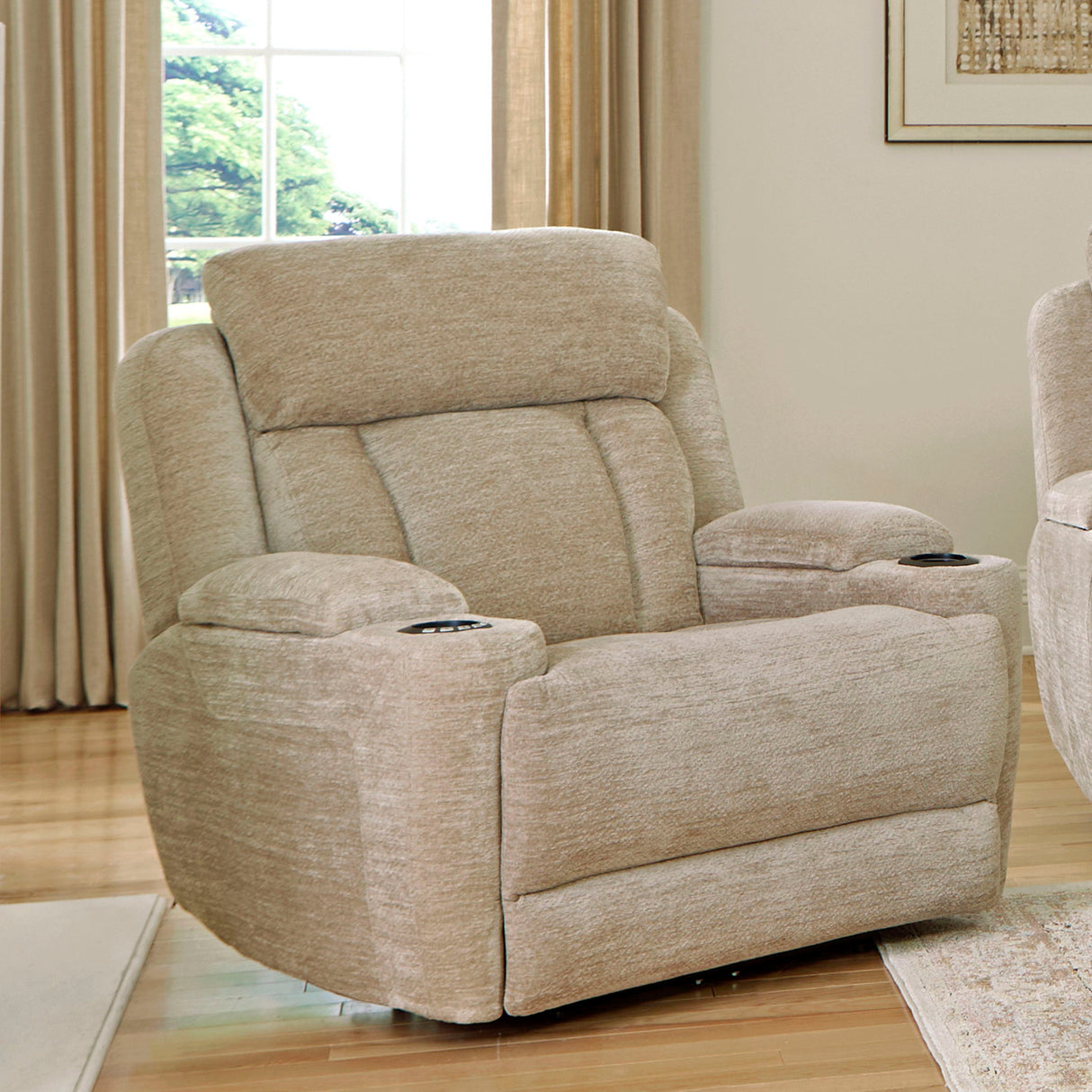 Dalton - Juego de sofá reclinable eléctrico