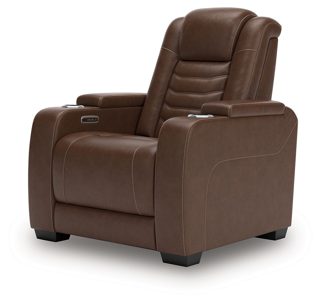 Alto impacto - Reclinable eléctrico / Reposacabezas ajustable - Tobacco