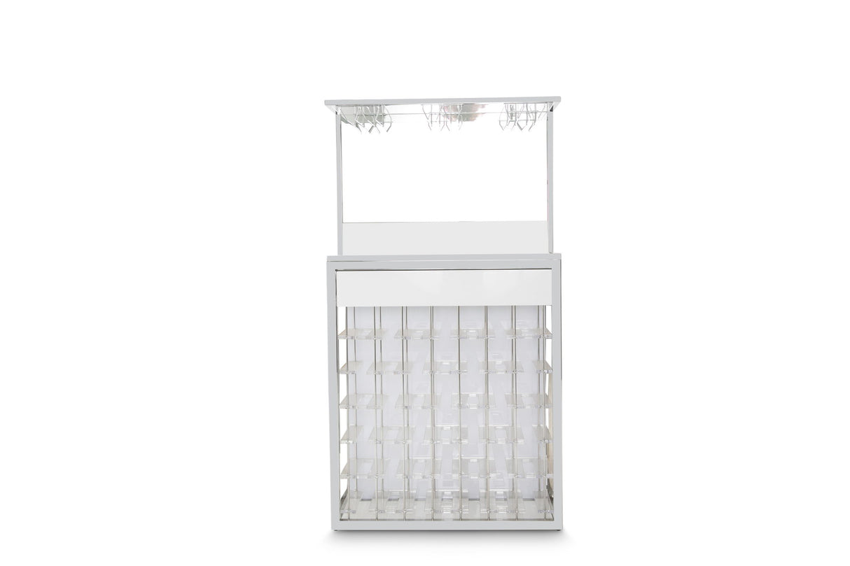 State St. - Wall Bar - Glossy White