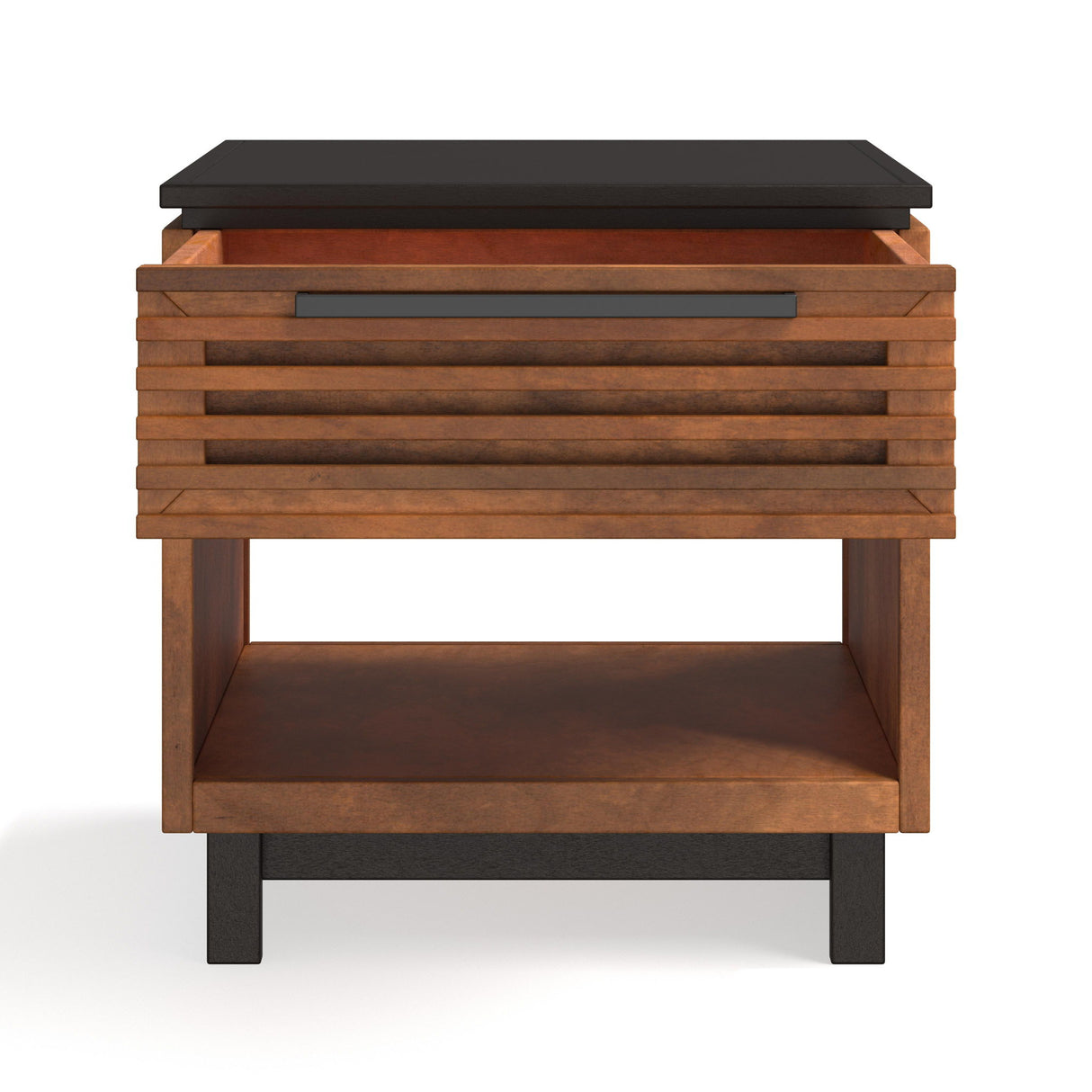 Graceland - Side Table - Black / Bourbon