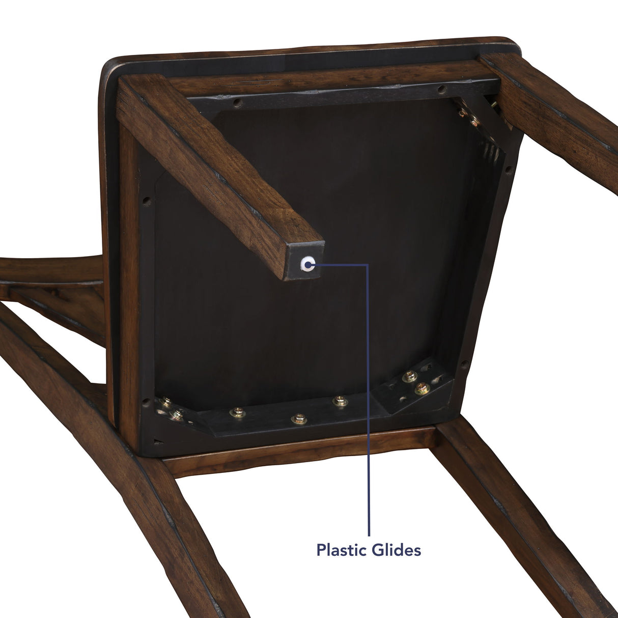 Auburn - Side Chair - Dark Brown alternate view 3