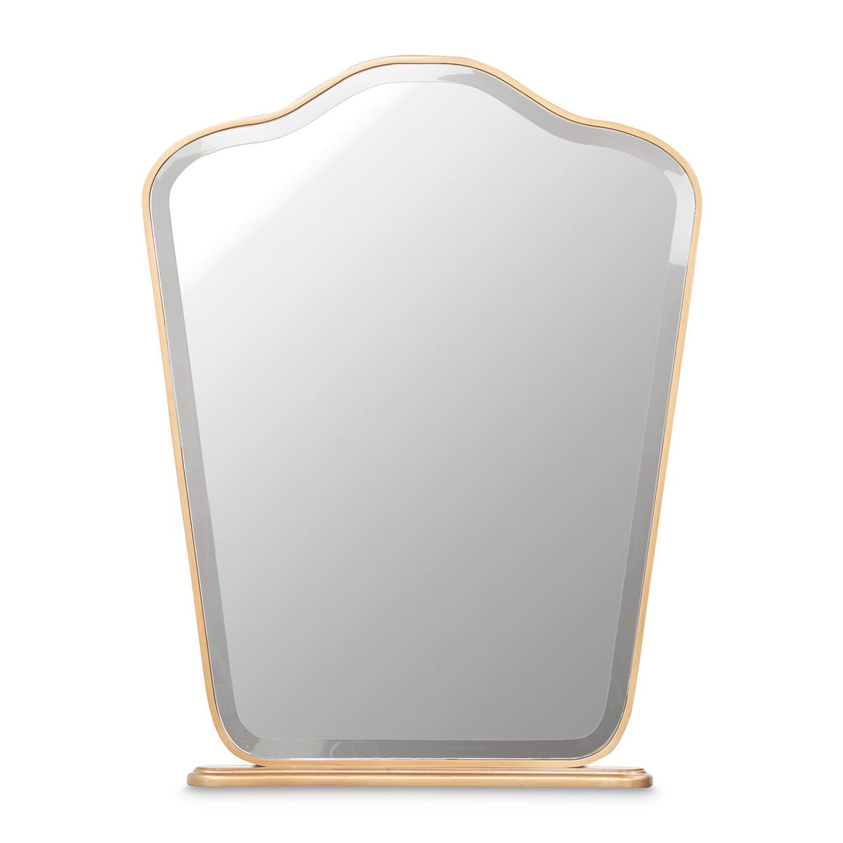 Camellia Field - Vanity Mirror - Gold