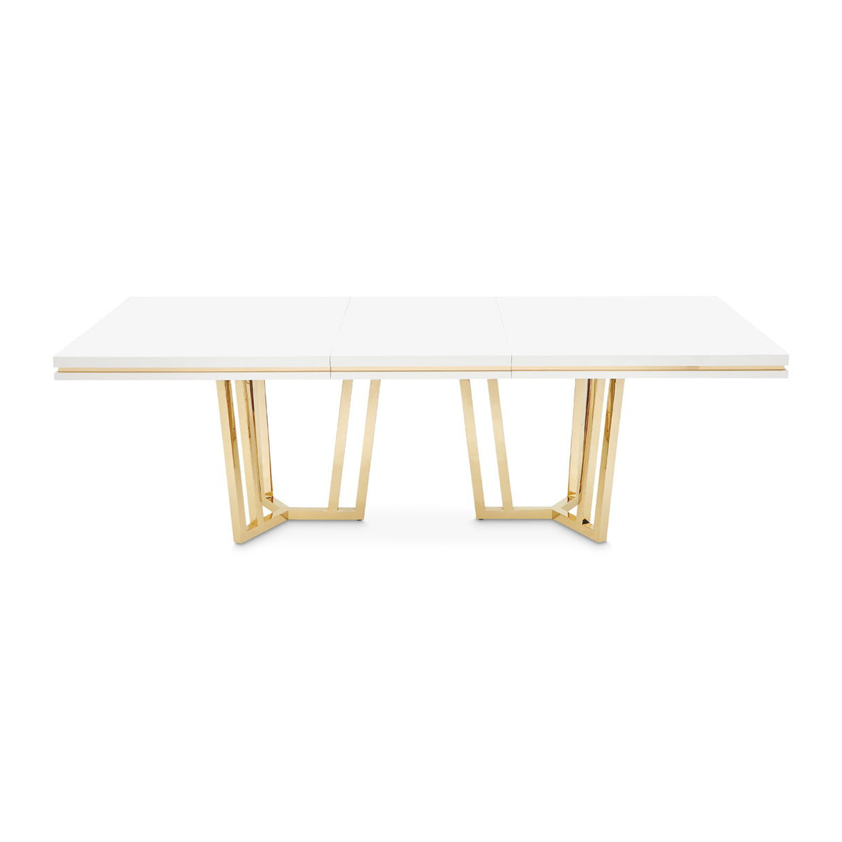 Palm Gate - Rectangular Dining Table - Cloud White