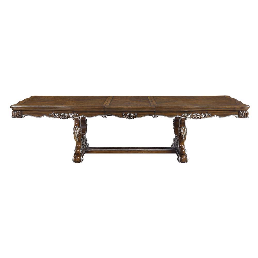 Latisha - Mesa de comedor - Acabado en roble antiguo - 30"