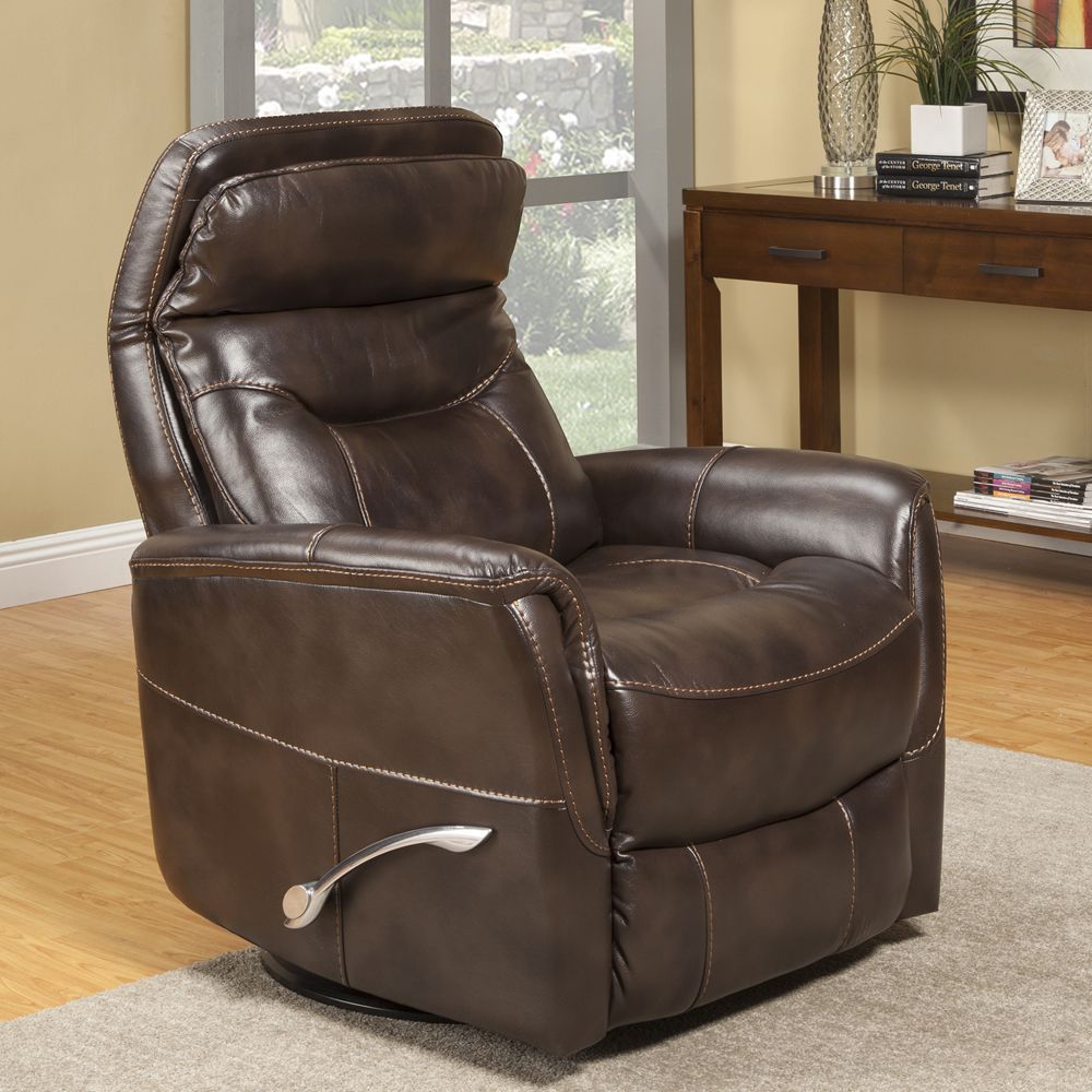 Gemini - Sillón reclinable giratorio planeador de 33.5" (Juego de 2)