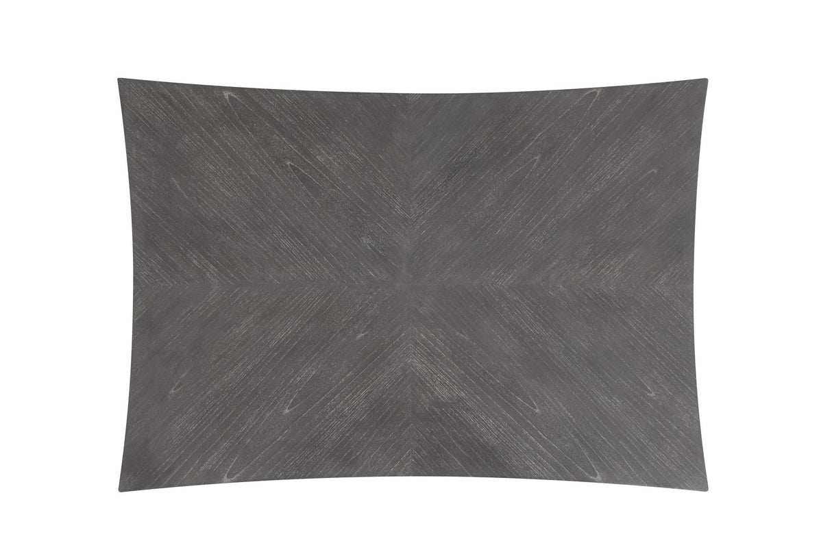 Flair - Juego de comedor de 5 piezas (Mesa y 4 sillas) - Gris