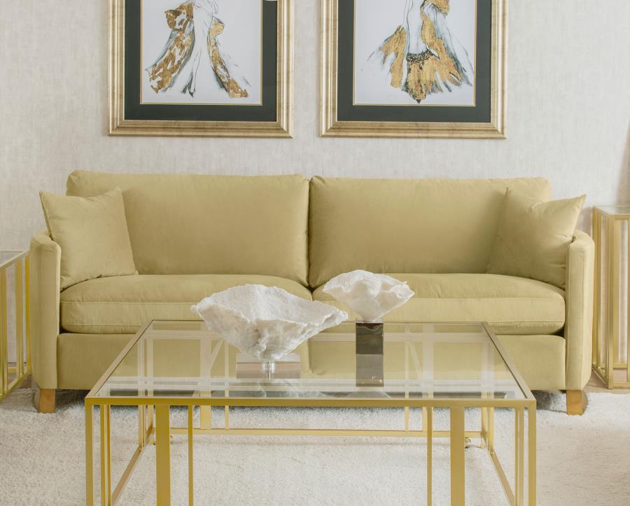 Corliss - Upholstered Arched Arm Sofa