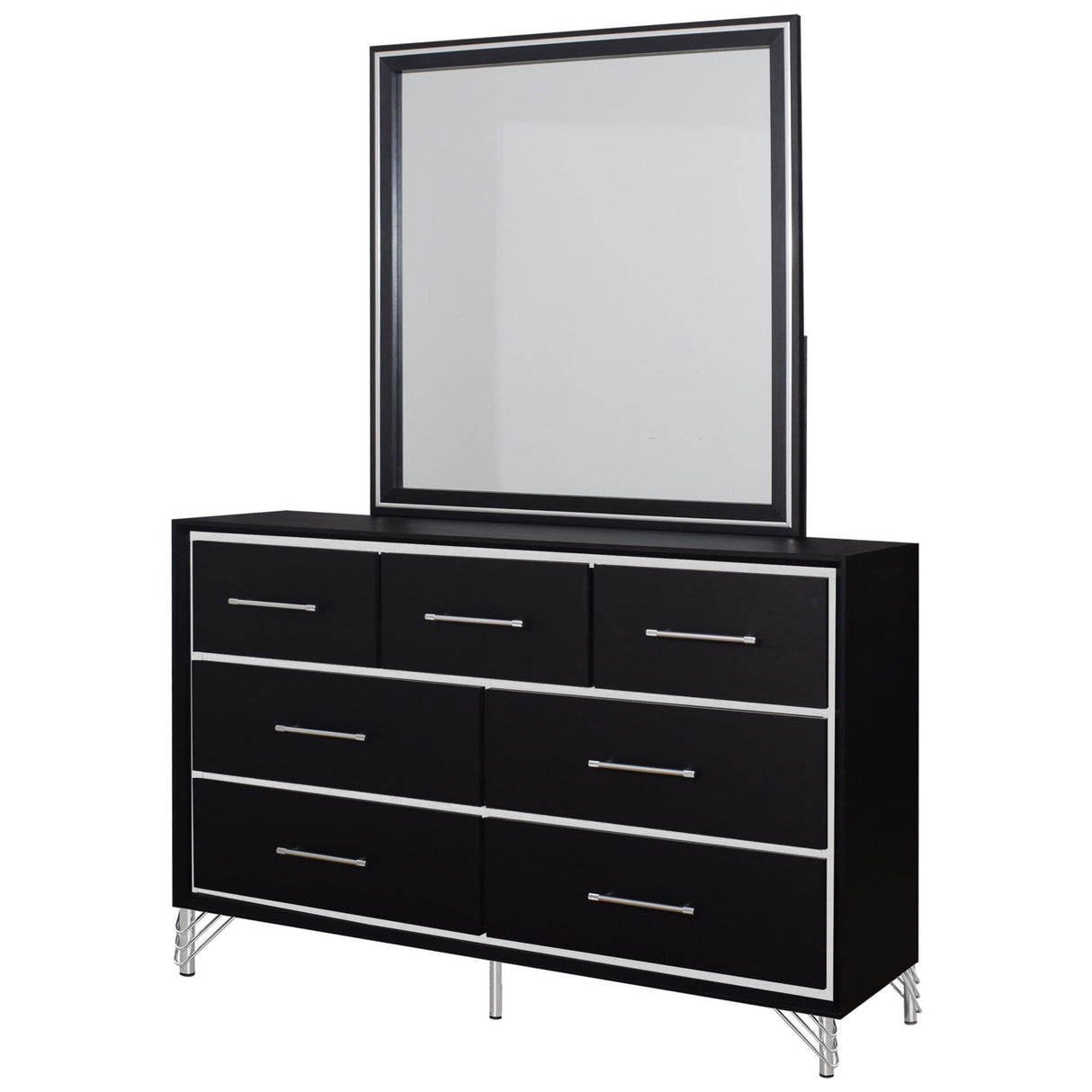 Ava - Mirror - Ebony