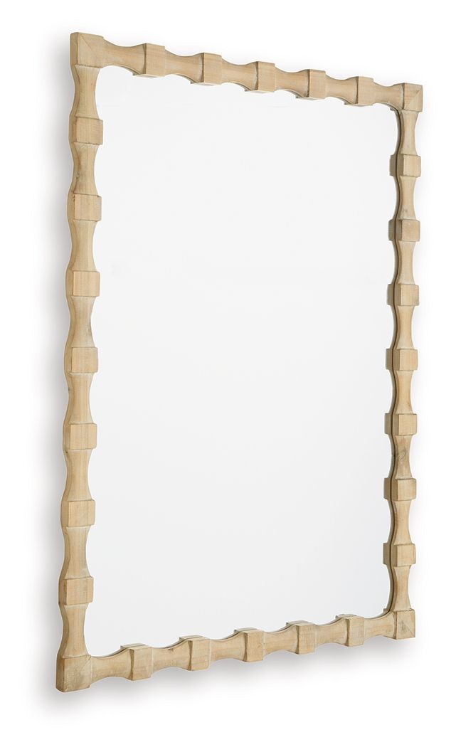 Acelmore - Accent Mirror - Light Brown alternate view 3