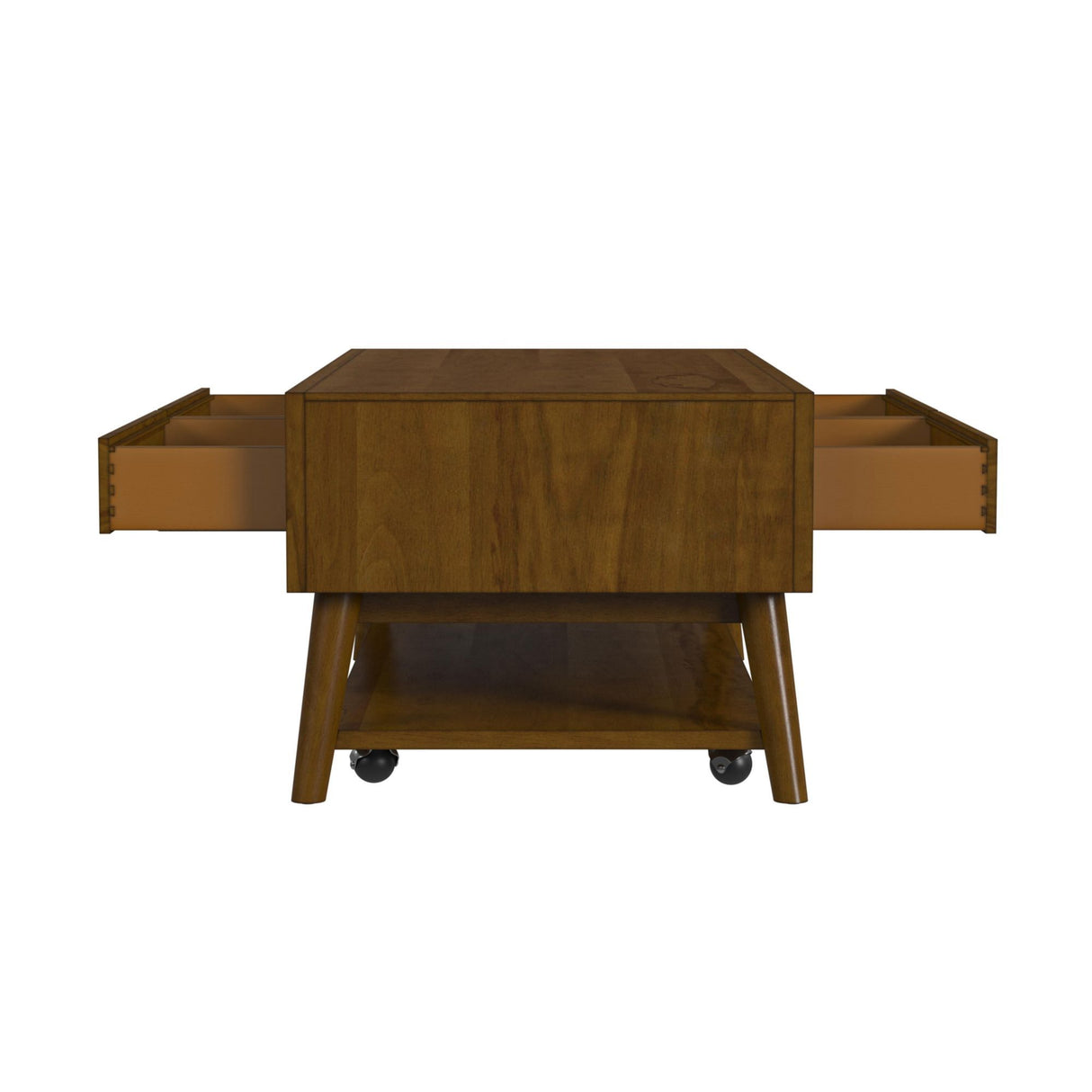 Santa Barbara - 3 Piece Occasional Table Set (Coffee Table, End Table & Sofa) - Walnut