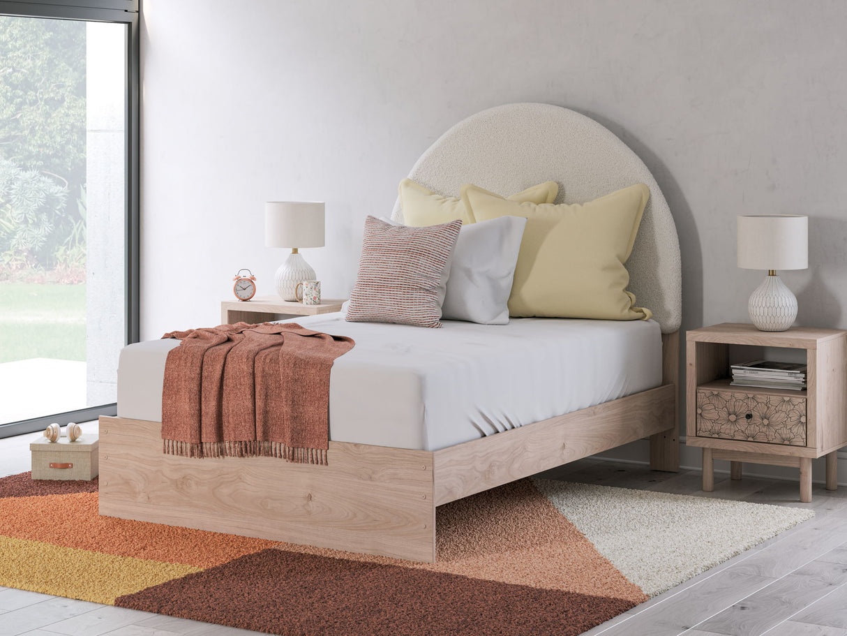 Arloster - Upholstered Panel Bed alternate view 17