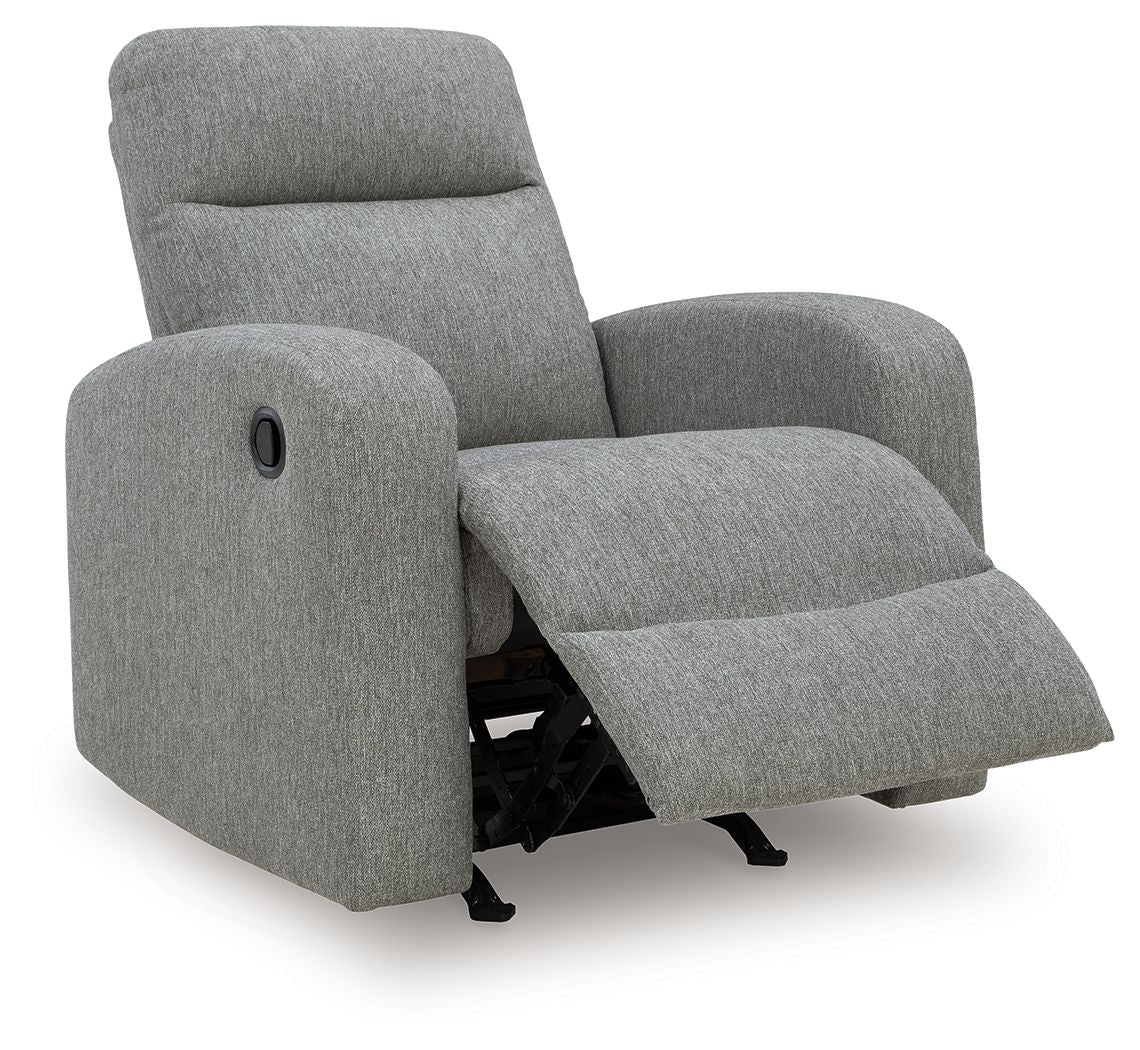 Gauntlet - Sillón reclinable Rocker - Sterling