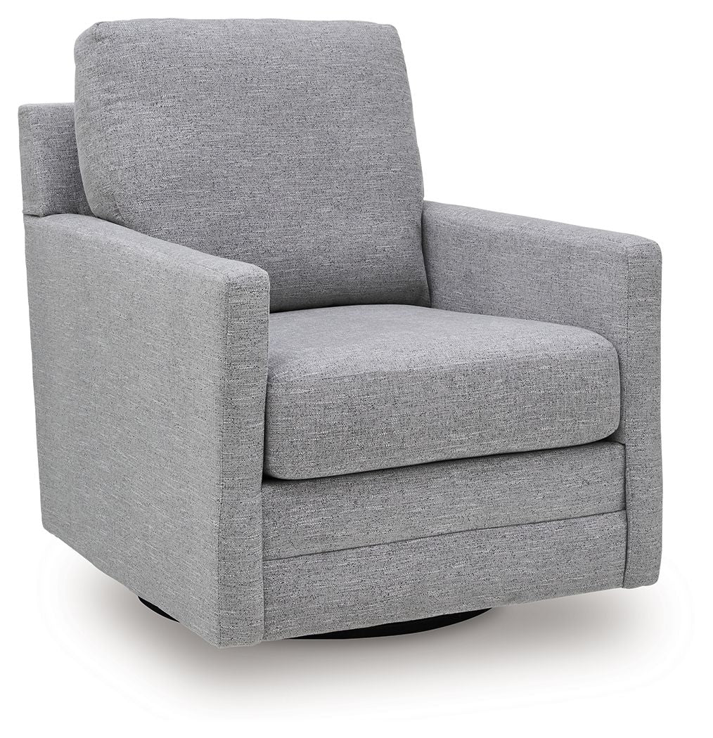 Freybourne Next-Gen Nuvella - Sillón giratorio de acento