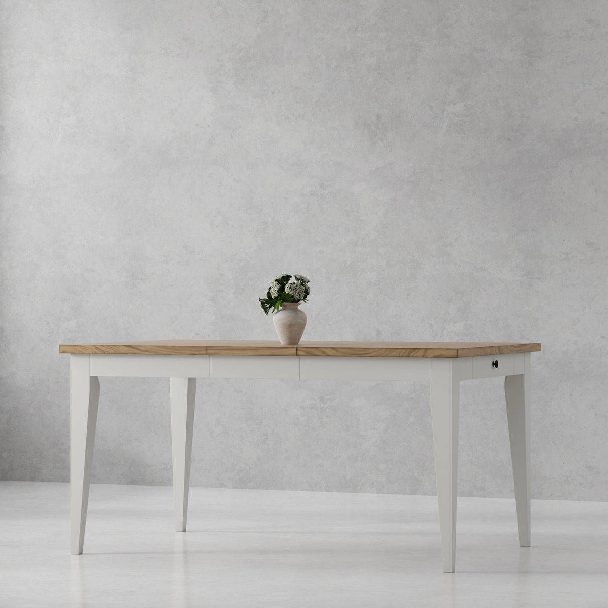 Americana Modern Dining - Rectangular Extendable Dining Table - Cotton alternate view 2