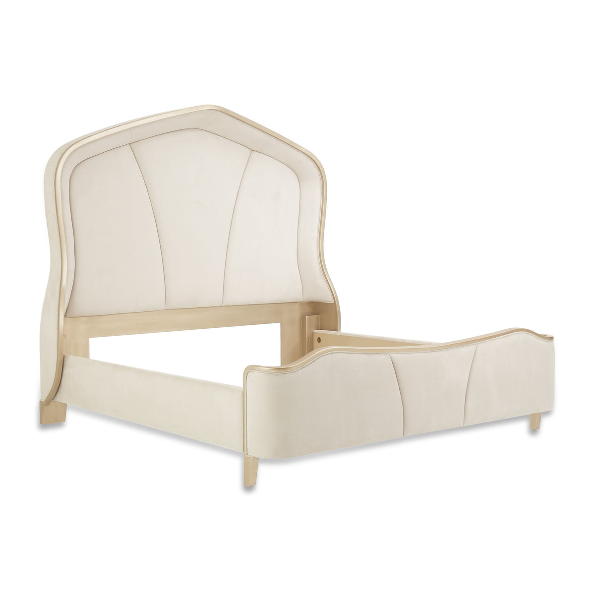 Malibu Crest - Curved Panel Bed