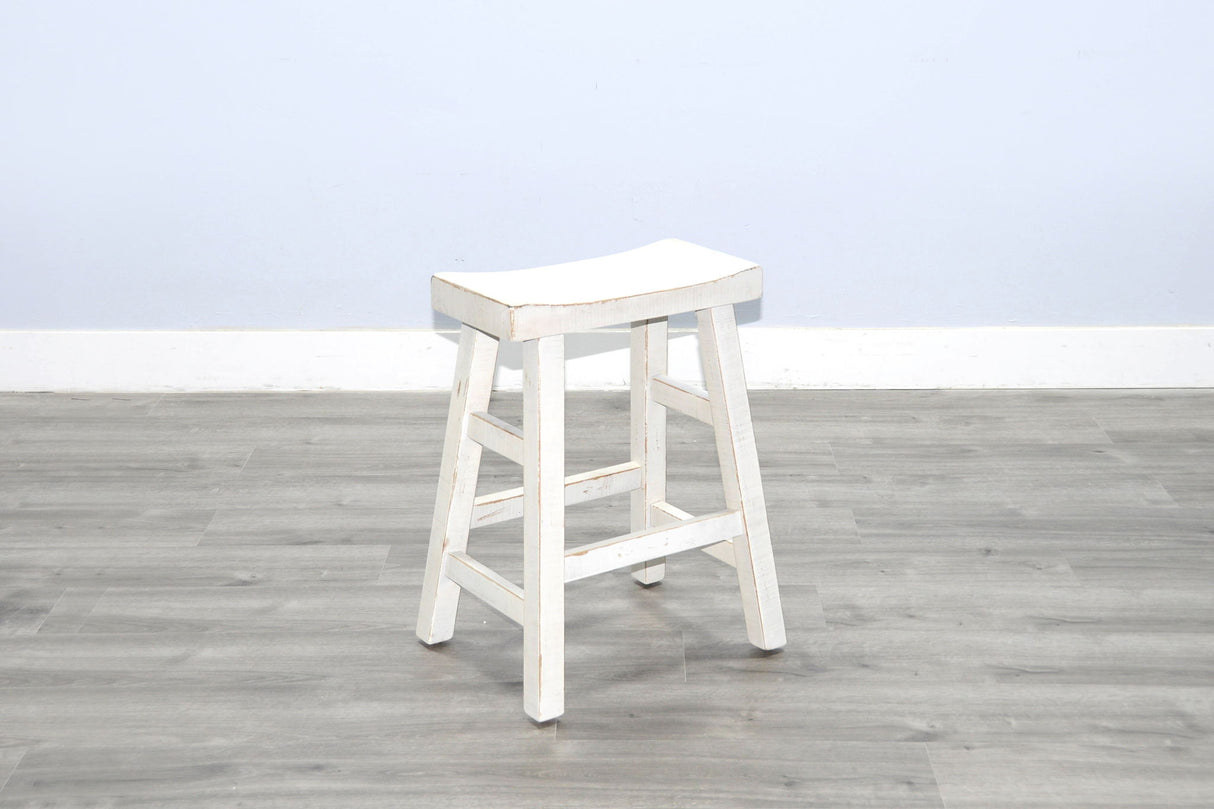 Marina - Stool With Wood Seat (Set of 2)