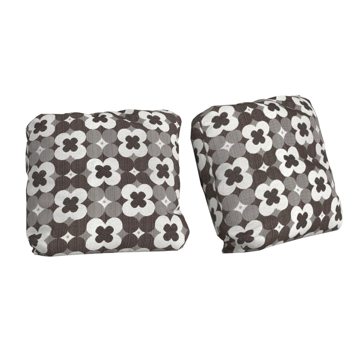 Zandara - Cojines Decorativos (Juego de 2) - Gris