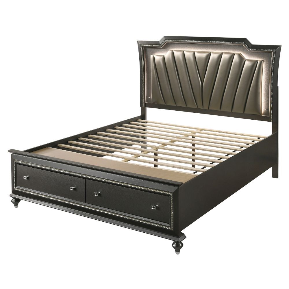Kaitlyn - Cama (cabecero LED)