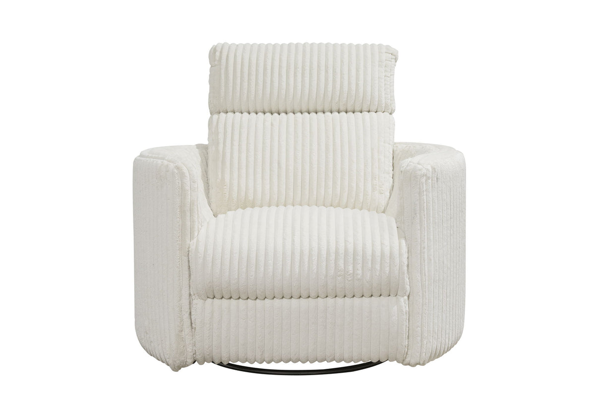 Radius - Sillón reclinable giratorio con planeador Power