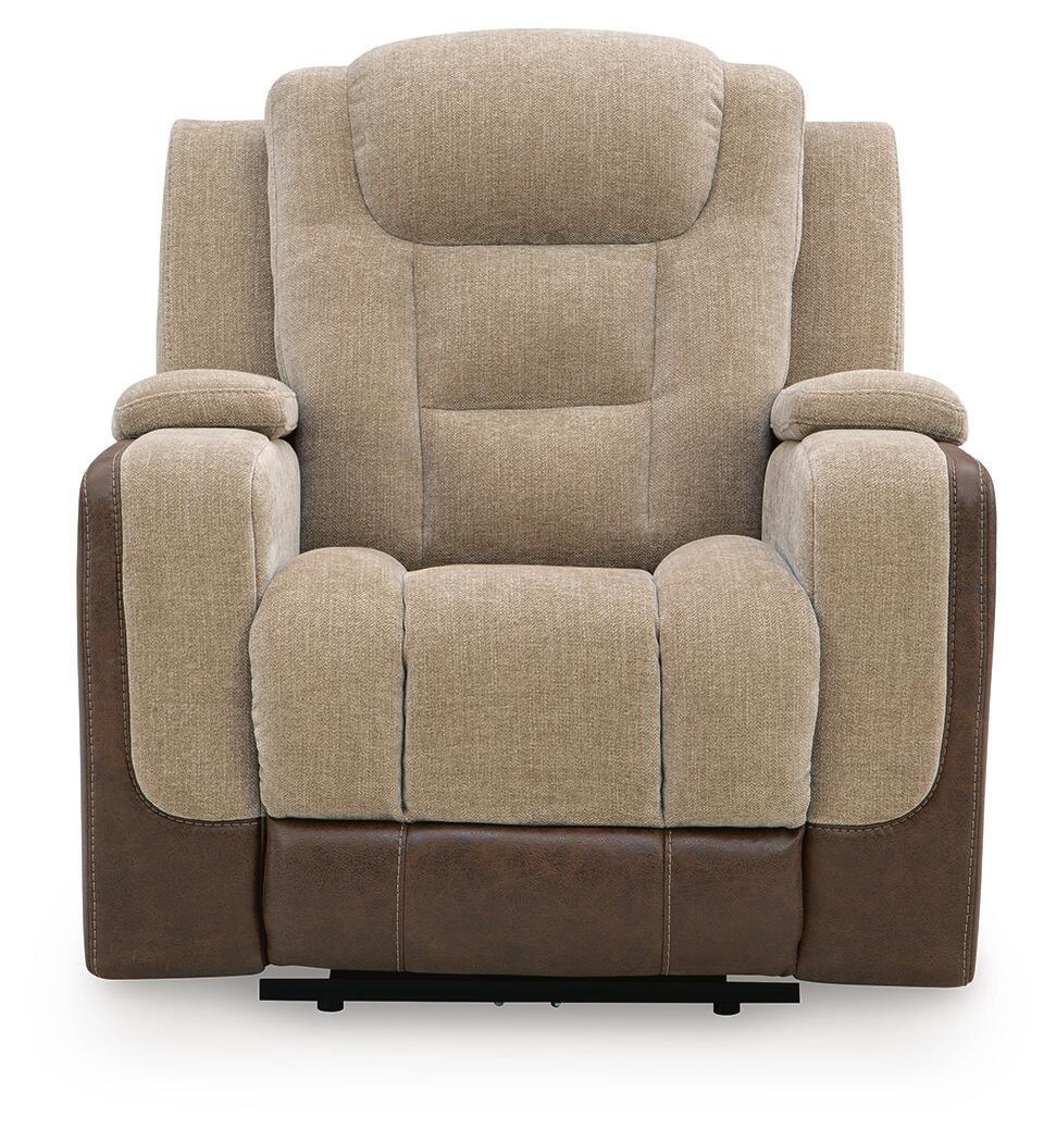Movimiento mixto - Sillón reclinable eléctrico con reposacabezas ajustable