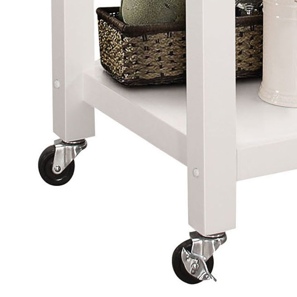 Ottawa - Carrito de cocina - Negro y blanco