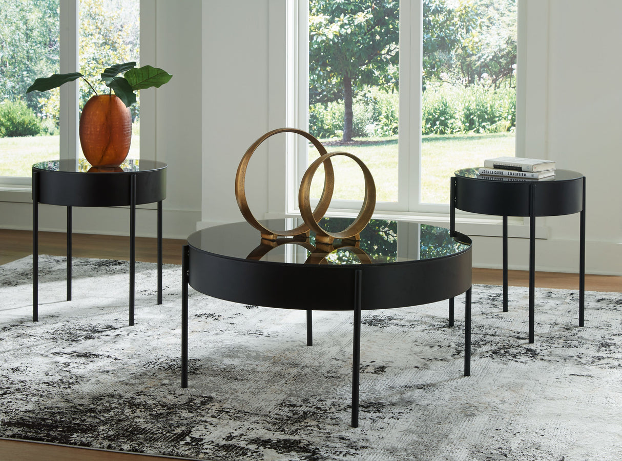 Ardoline - Occasional Table Set (Set of 3) - Black alternate view 3