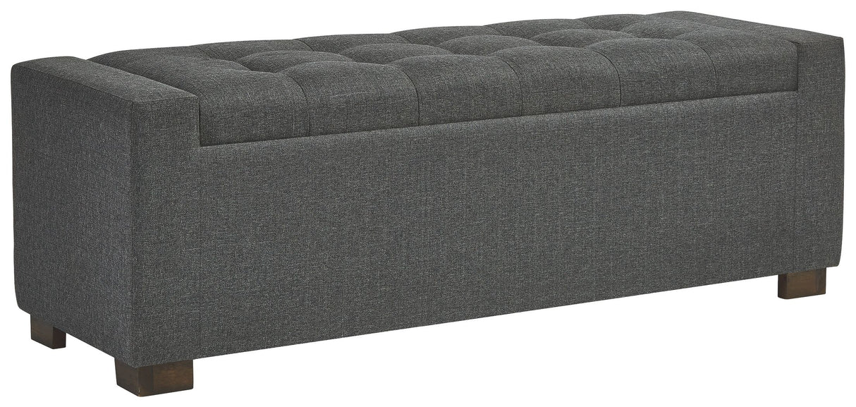 Cortwell - Storage Bench - Gray