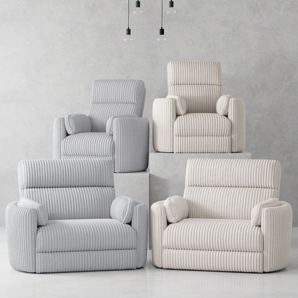 Sillón reclinable eléctrico Radius Xl - Extra ancho y deslizante