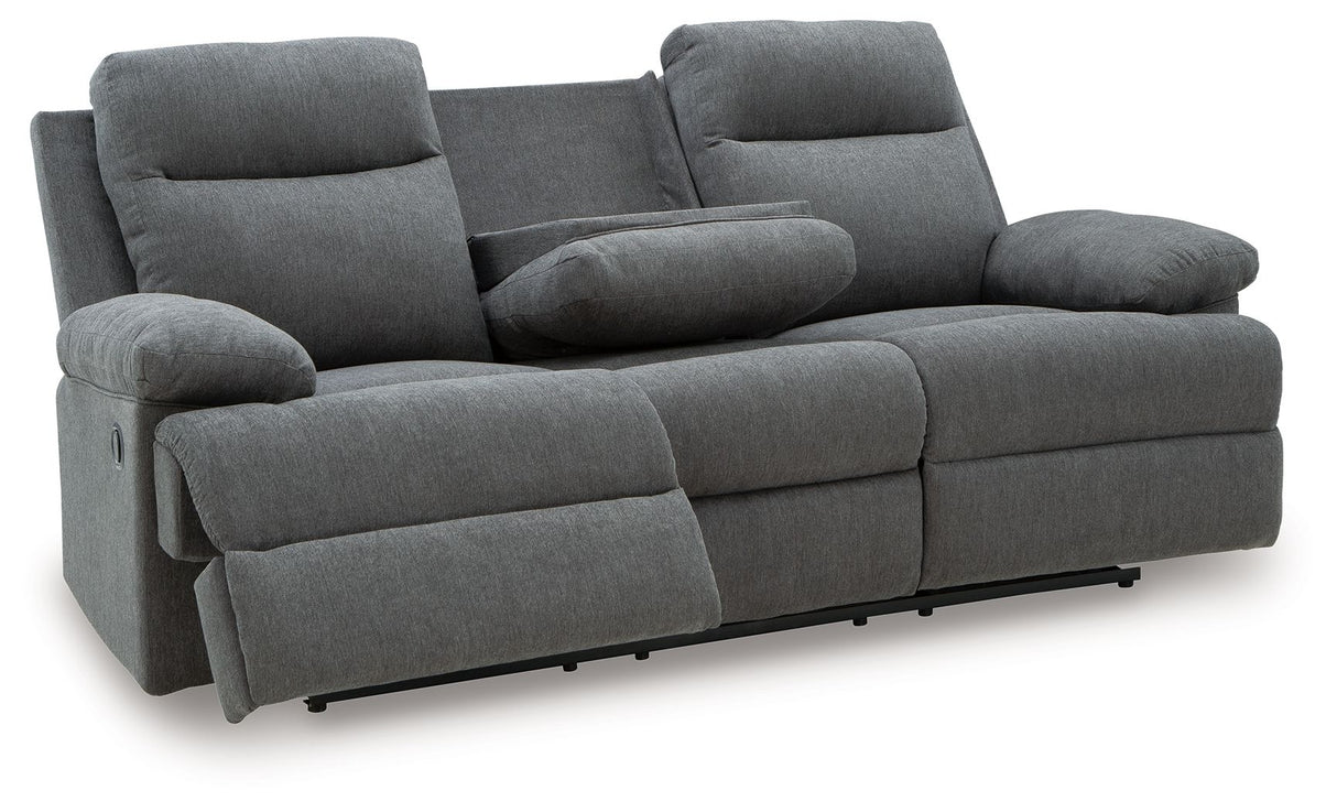 Side-Swipe - Sofá reclinable con mesa abatible