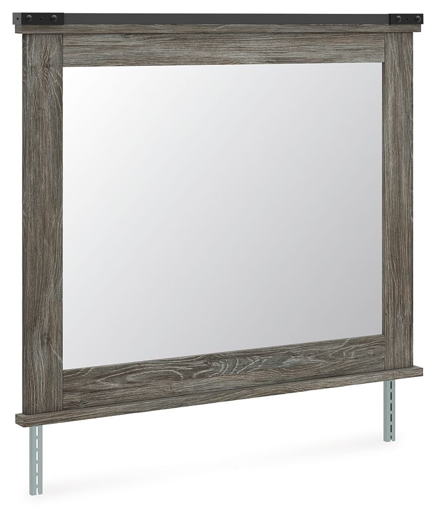 Frandern - Bedroom Mirror - Gray