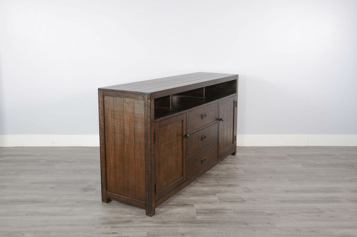 Homestead - Mueble para TV de 66" - Hoja de Tabaco