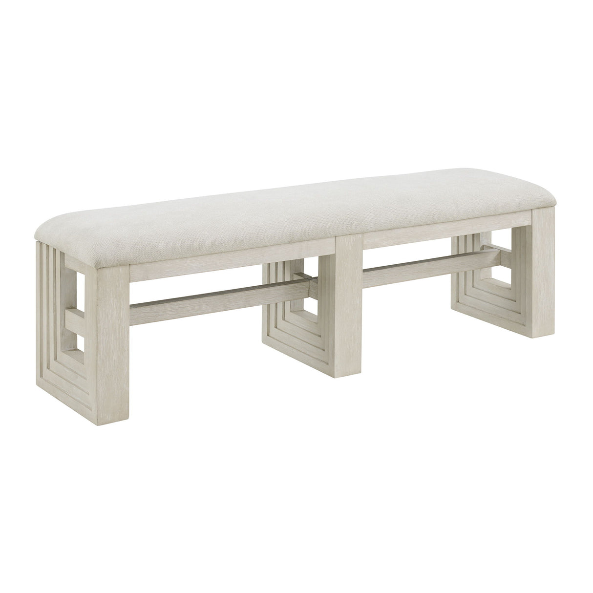 Avalanche - Banco de comedor - Blanco antiguo