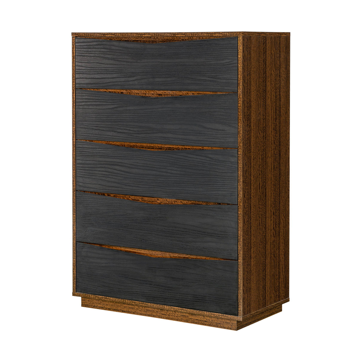 Kayner - 5-Drawer Chest - Charcoal