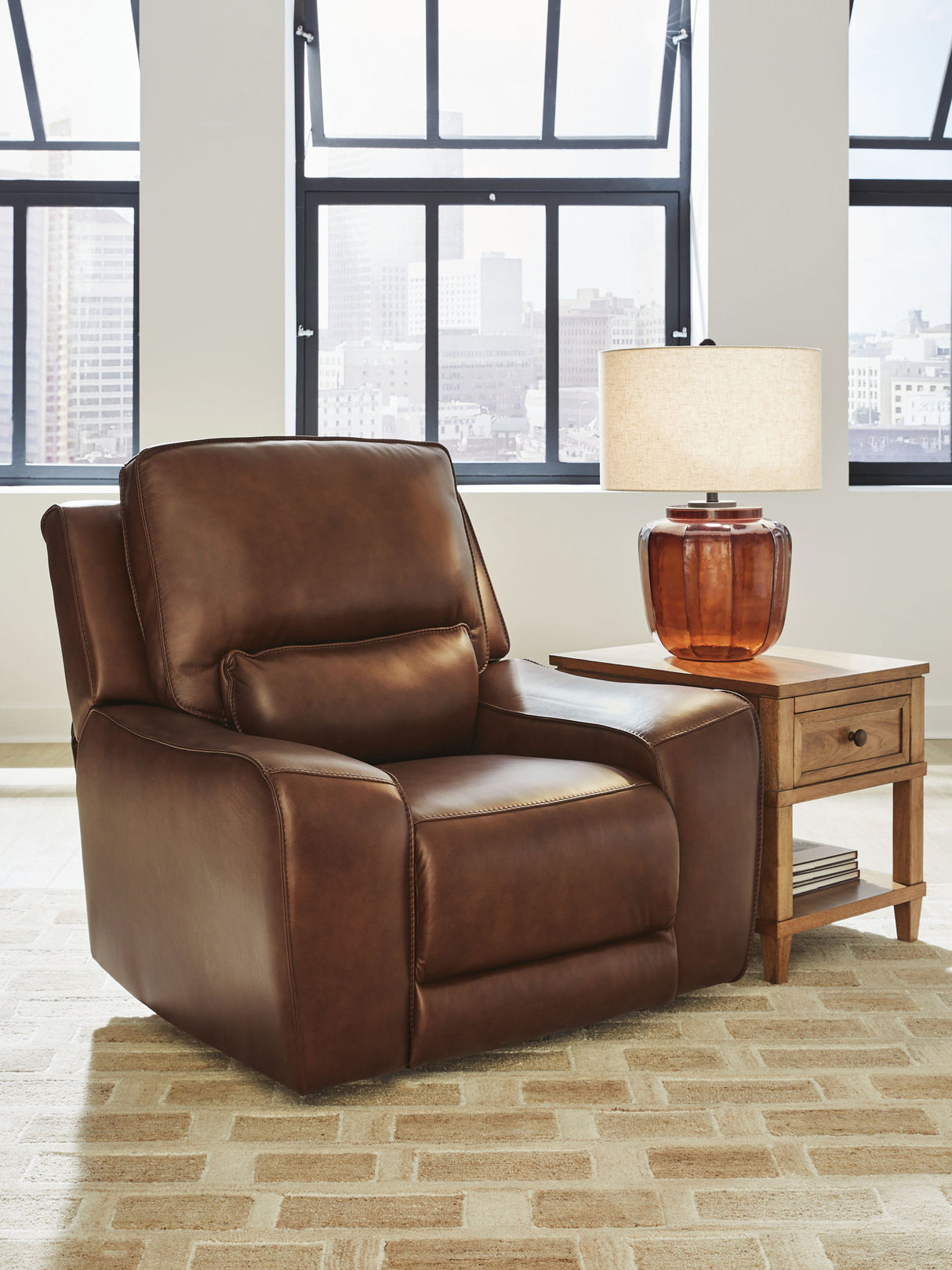 DeepWakes - Sillón Reclinable Eléctrico con Reposacabezas Ajustable