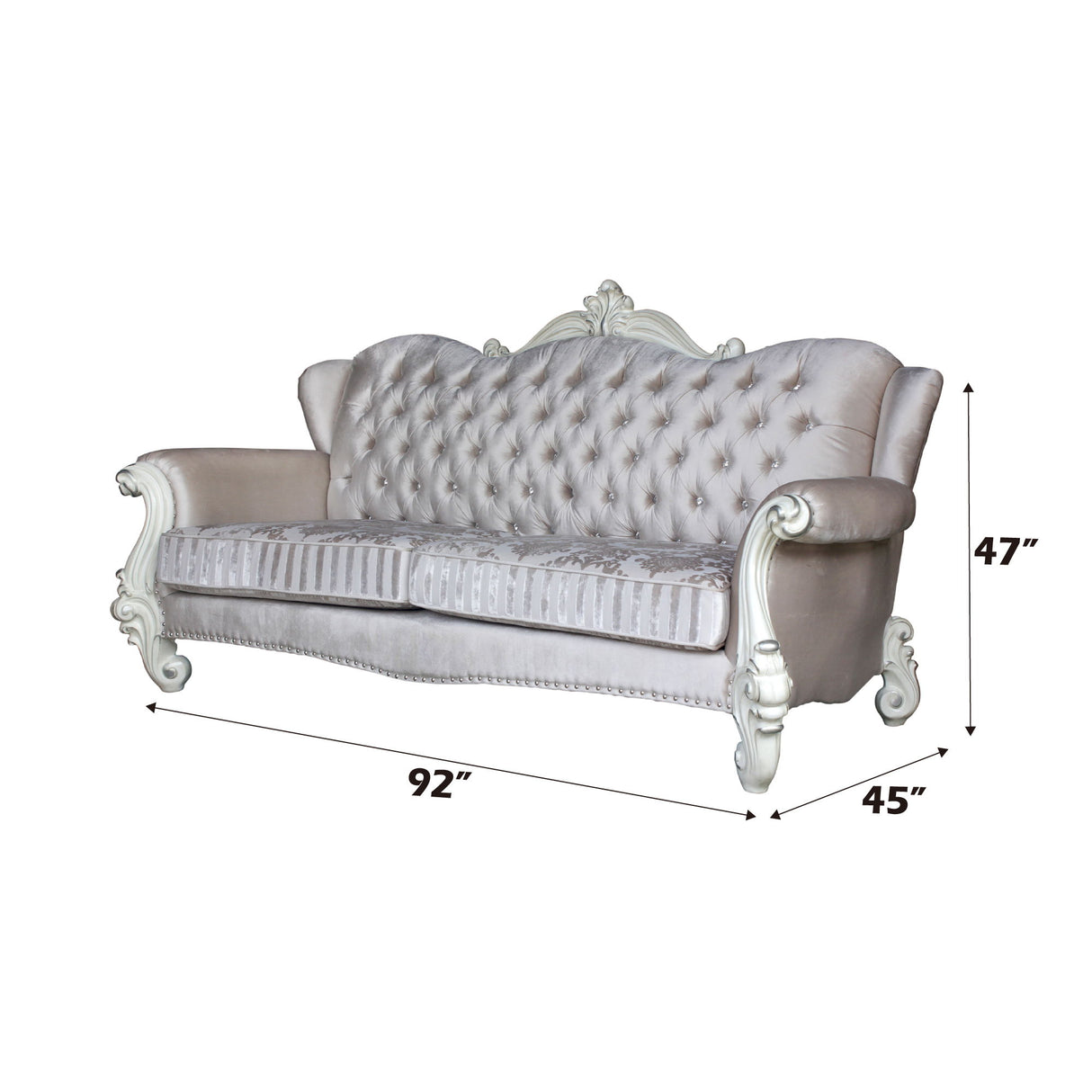 Versailles - Sofa With 5 Pillows