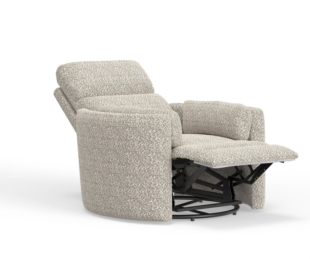 Radius - Sillón reclinable giratorio con planeador Power