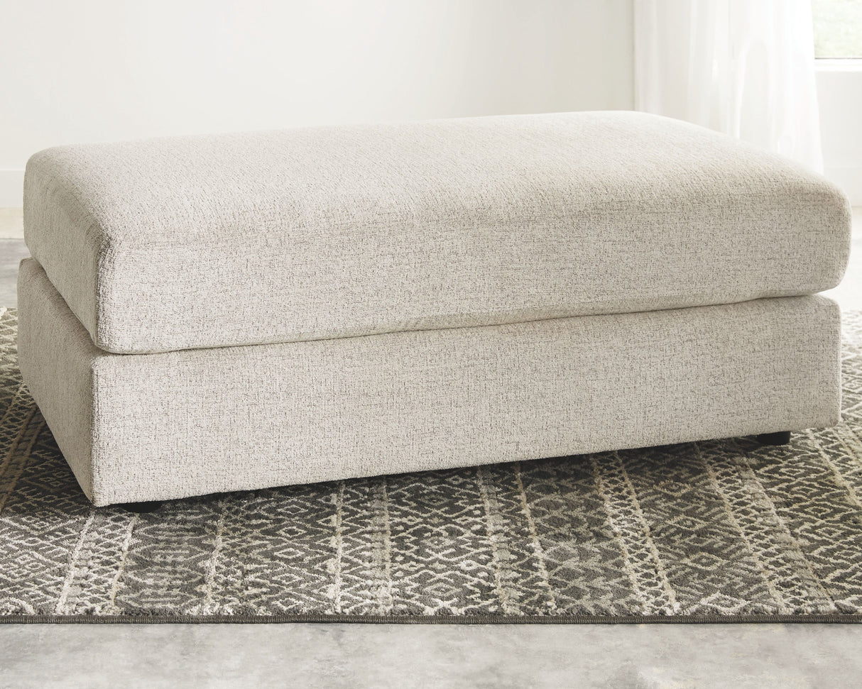 Soletren - Oversized Accent Ottoman - Stone