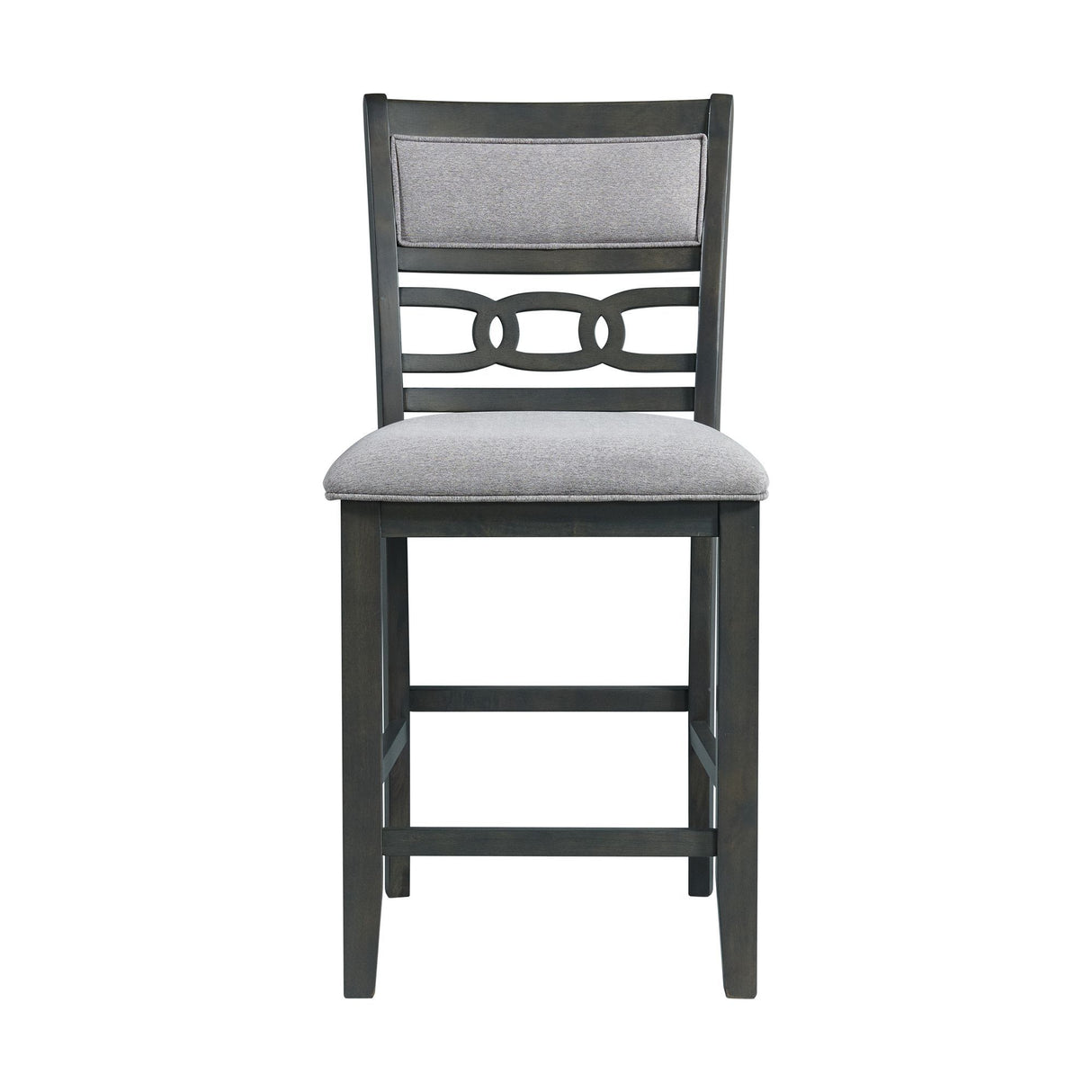 Amherst - Counter Side Chair With Fabric Cushion (Set of 2) - Gray Finish