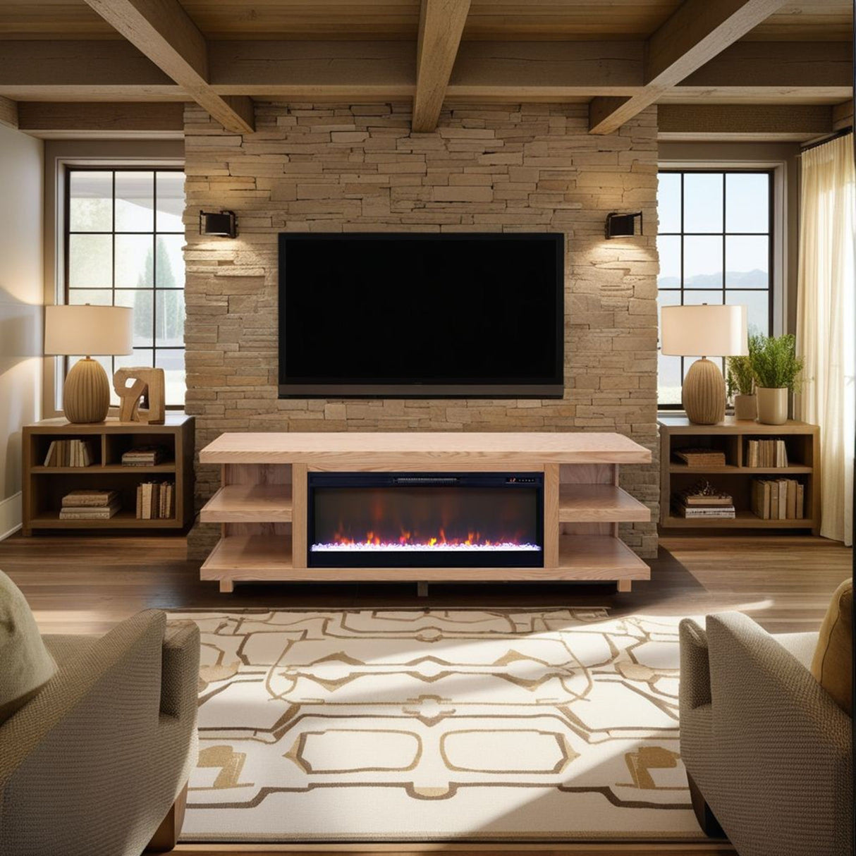 Laurel Canyon - Fireplace TV Stand