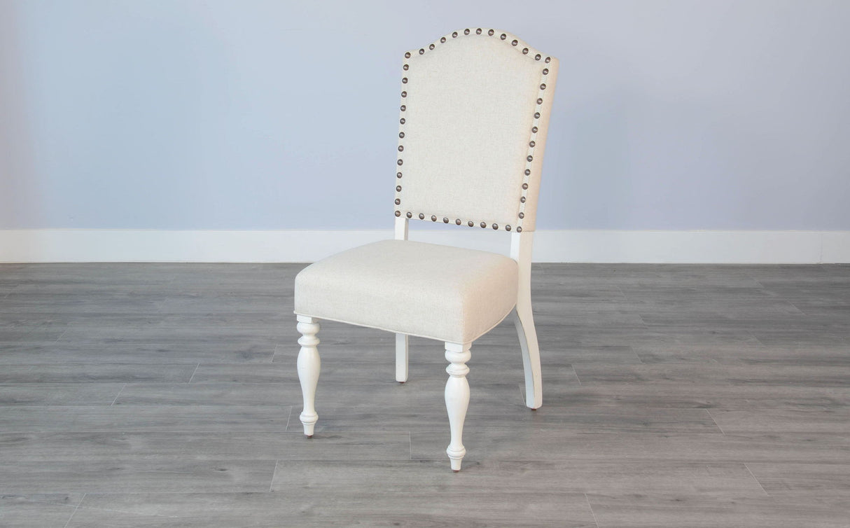 Carriage House - Chair With Cushion Seat & Back - White