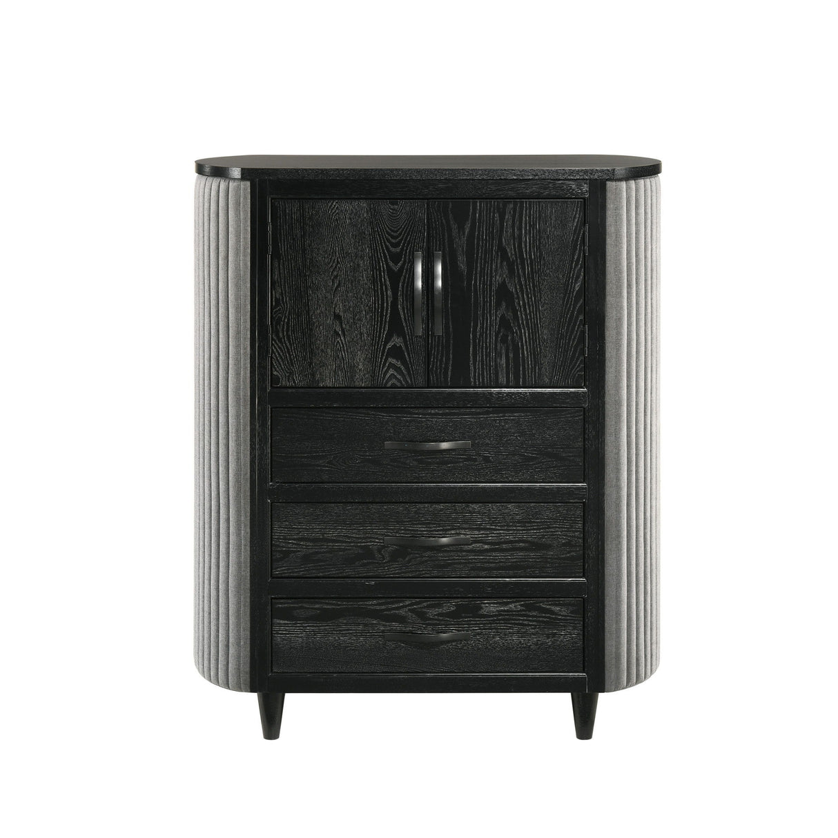 Skyline - Cómoda de puertas - Ónix