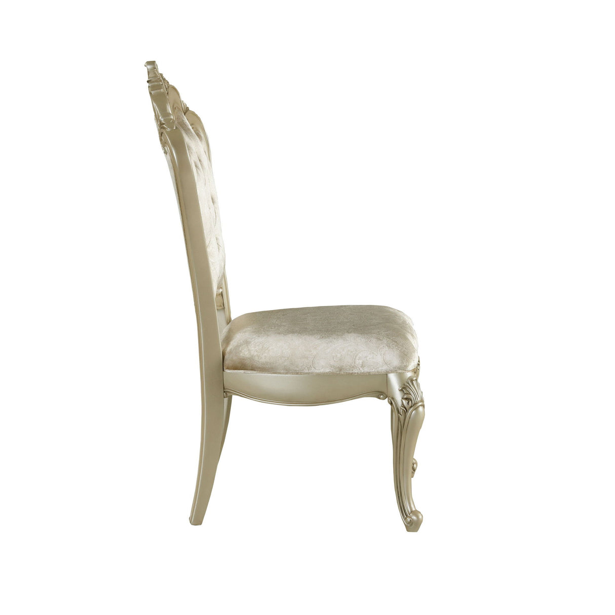 Monique - Silla lateral (Juego de 2) - Champaña