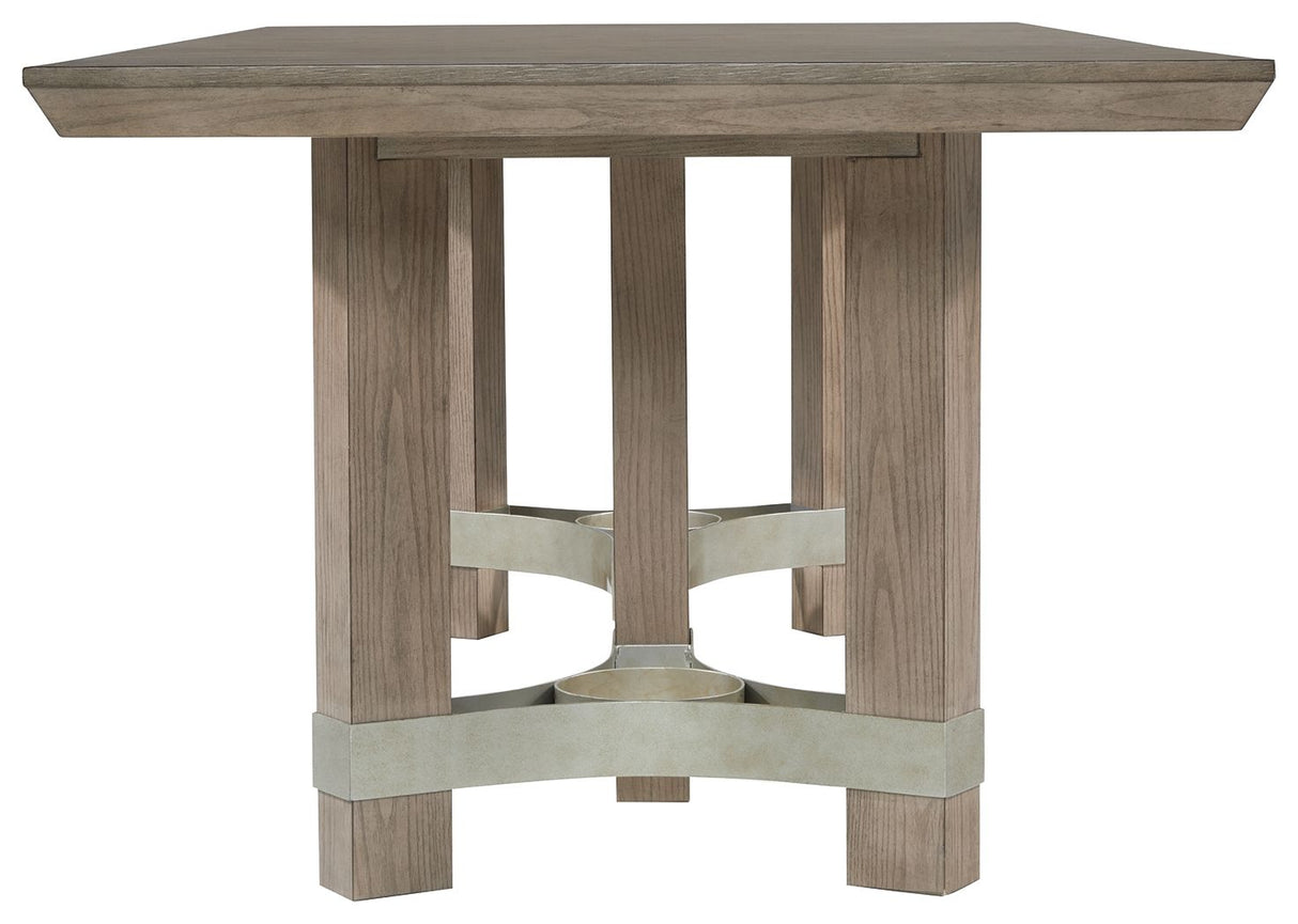 Chrestner - Rectangular Dining Room Table - Gray