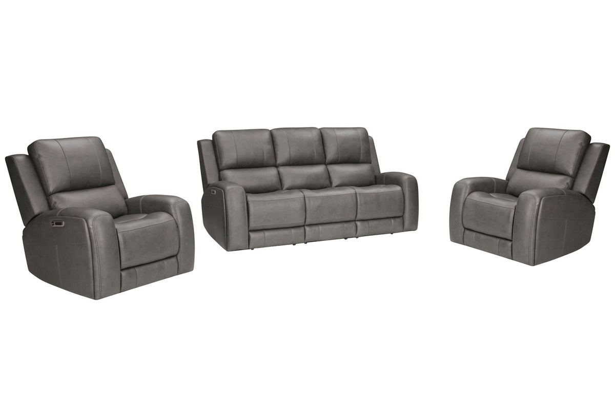 Belmont - Juego de sala reclinable eléctrico Zero Gravity