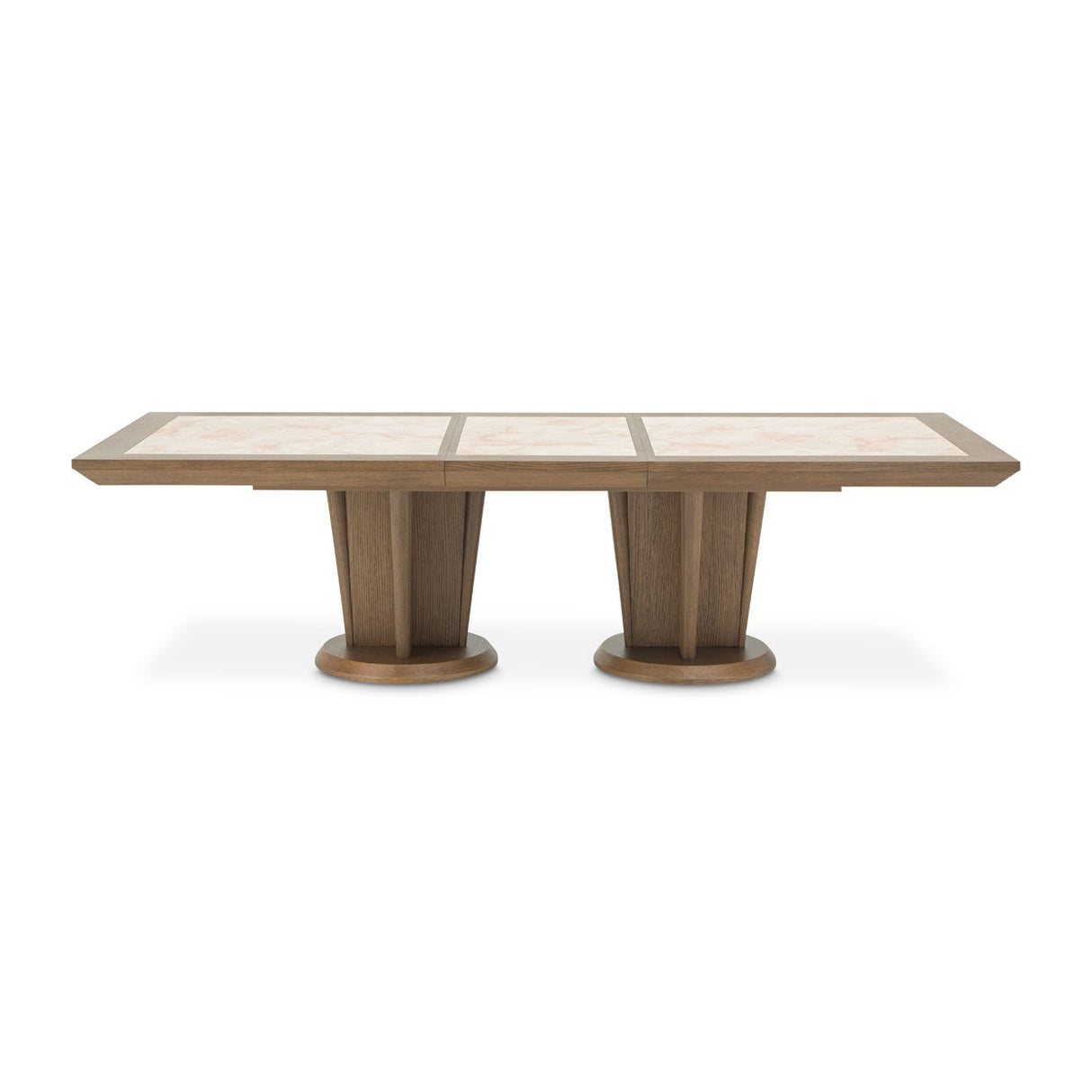 Portrait - Wide Rectangular Dining Table - Sienna Brown