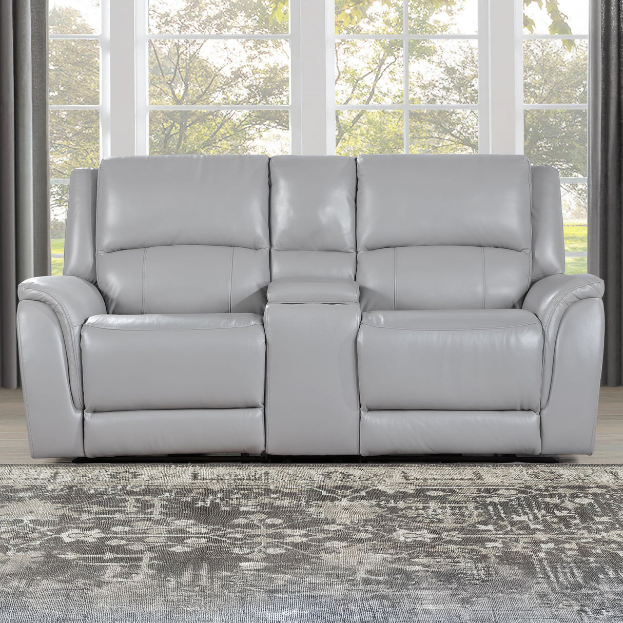 Alexandria - Power Reclining Console Loveseat alternate view 3