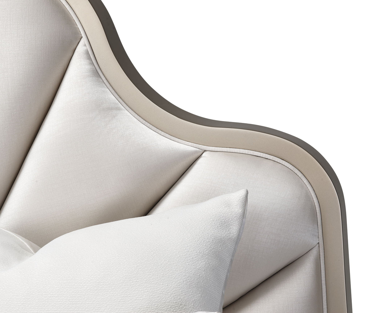 Malibu Crest - Cama con panel festoneado