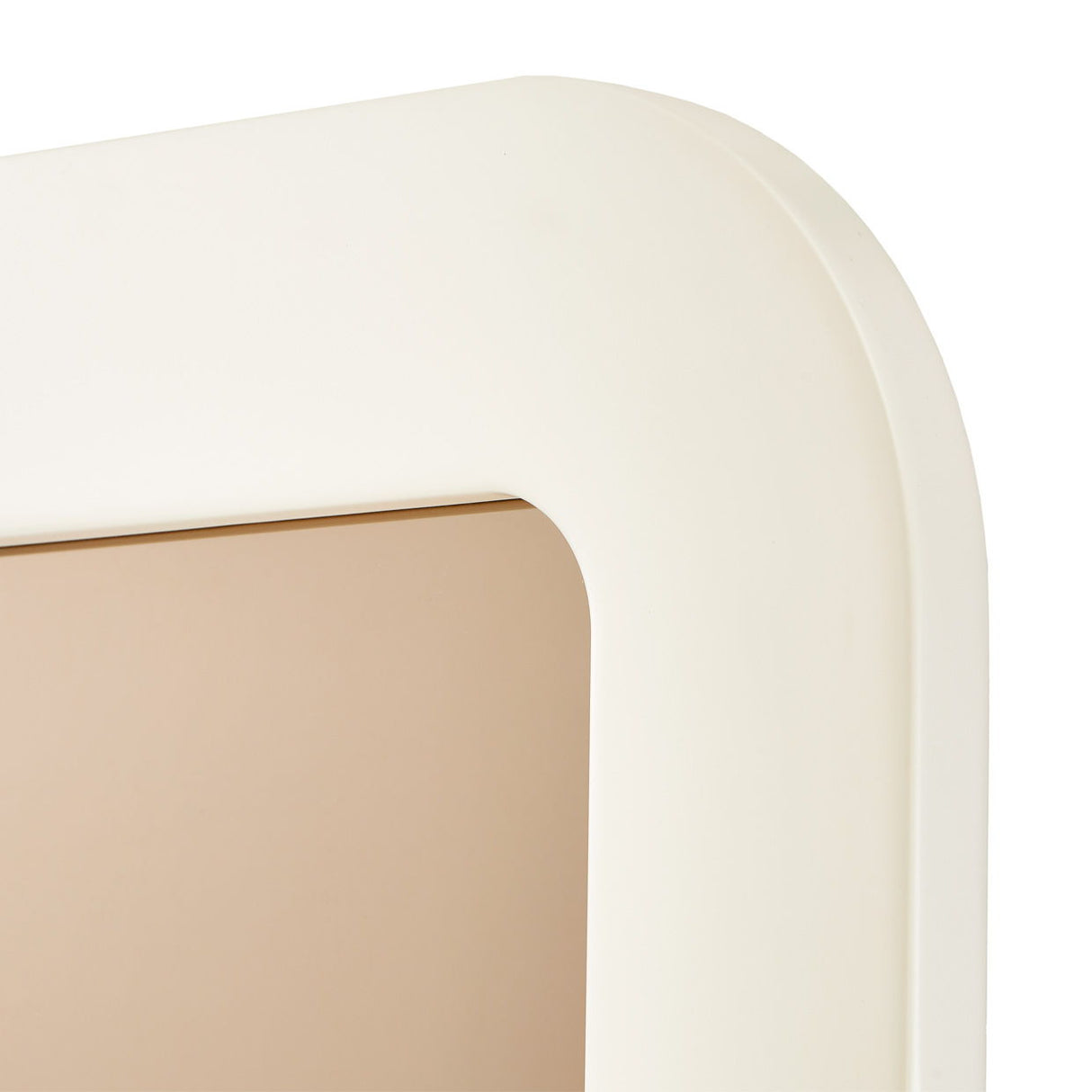 Lisbon - Wall Mirror - Silken Matte Cream