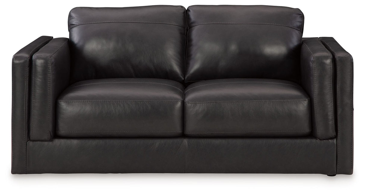 Amiata - Loveseat - Onyx alternate view 4